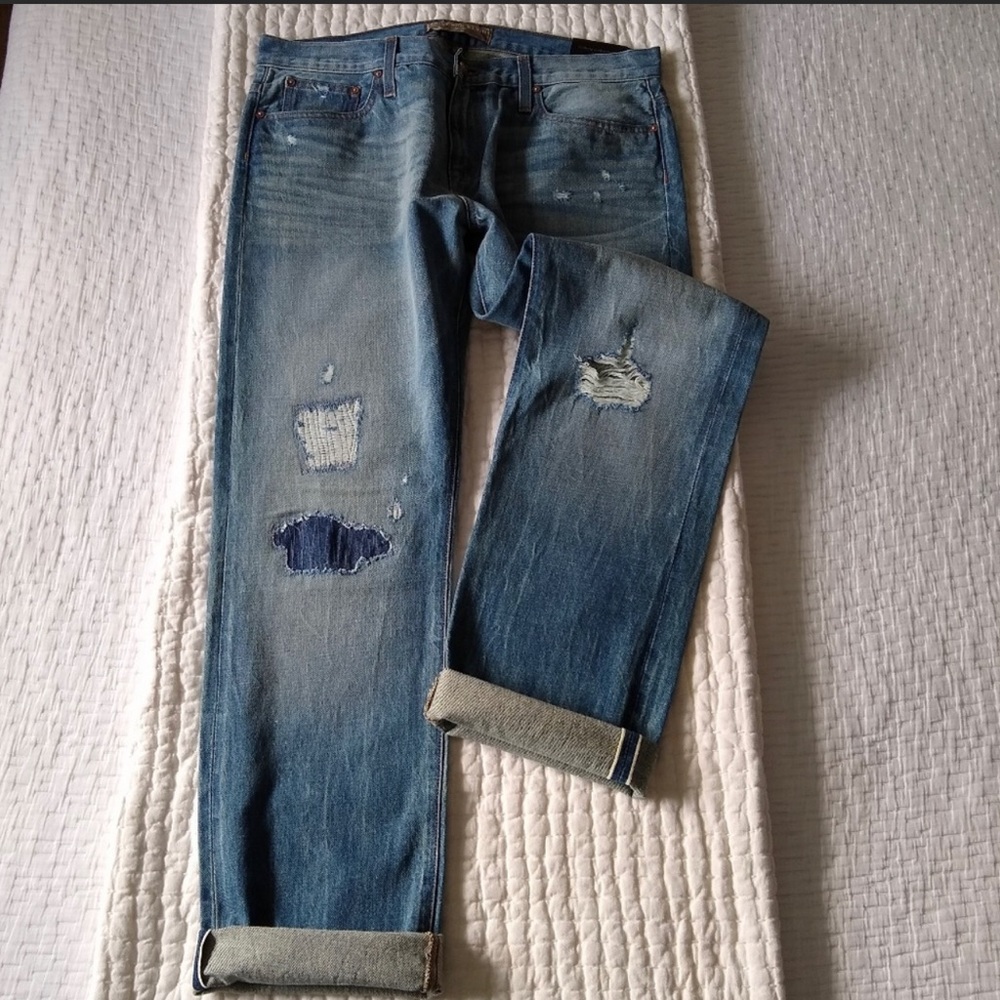 Jcrew point sur  rocker boyfriend jeans